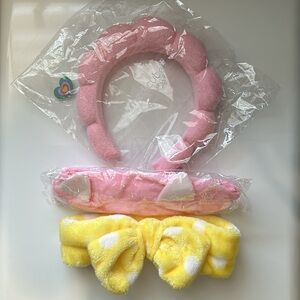 NWT and NWOT Assorted Spa Headbands from Medicube and South Korea